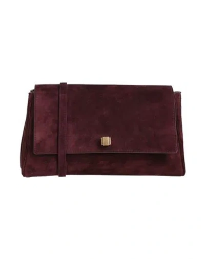 Khaite Woman Cross-body Bag Burgundy Size - Leather In Red