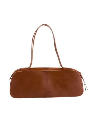 Khaite Woman Handbag Tan Size - Leather In Brown