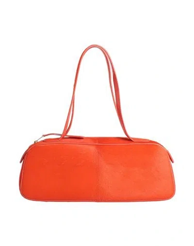 Khaite Woman Handbag Tomato Red Size - Leather
