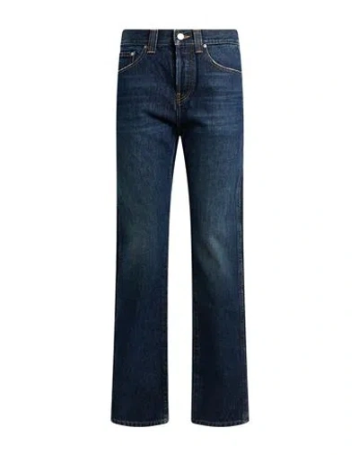 Khaite Woman Jeans Blue Size 23 Cotton
