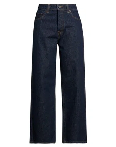 Khaite Woman Jeans Blue Size 26 Cotton