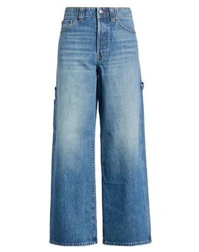 Khaite Woman Jeans Blue Size 28 Cotton
