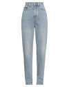 Khaite Woman Jeans Blue Size 28 Cotton In Blue