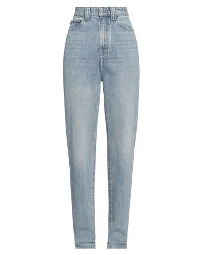 Khaite Woman Jeans Blue Size 28 Cotton