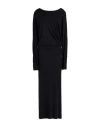 Khaite Woman Maxi Dress Black Size M Viscose In Black