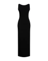 Khaite Woman Maxi Dress Black Size M Viscose, Polyester, Polyamide, Elastane In Black