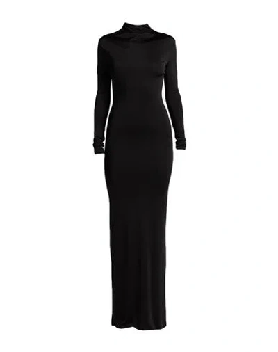 Khaite Woman Maxi Dress Black Size S Viscose