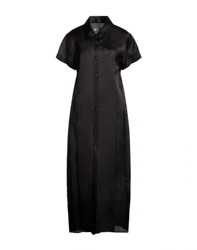Khaite Woman Maxi Dress Black Size Xs Silk