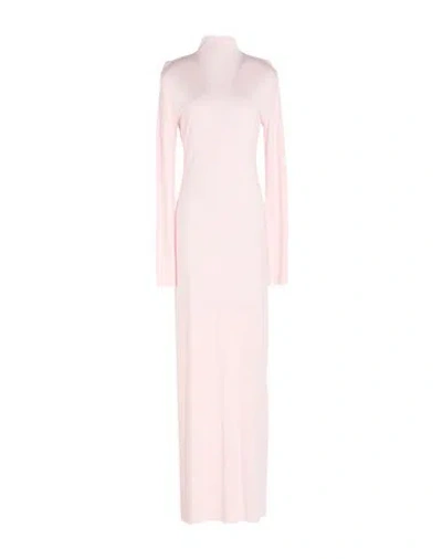 Khaite Woman Maxi Dress Light Pink Size M Viscose