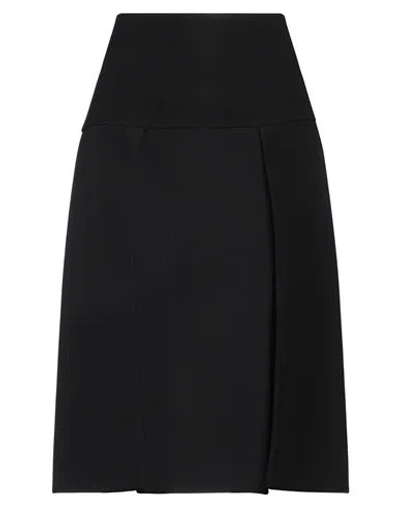 Khaite Woman Midi Skirt Black Size 4 Viscose, Polyamide