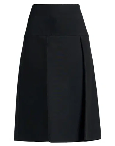 Khaite Woman Midi Skirt Black Size 6 Viscose, Polyamide