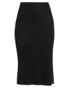 Khaite Woman Midi Skirt Black Size L Viscose