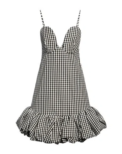 Khaite Woman Mini Dress Black Size 4 Cotton, Polyester