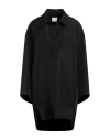 Khaite Woman Mini Dress Black Size 8 Viscose, Virgin Wool