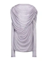 Khaite Woman Mini Dress Lilac Size S Viscose, Polyester In Purple