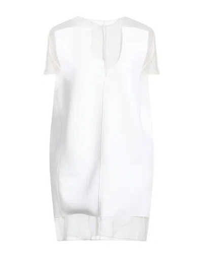 Khaite Woman Mini Dress White Size Xs Polyester