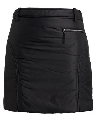 Khaite Woman Mini Skirt Black Size 4 Nylon