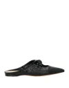 Khaite Woman Mules & Clogs Black Size 6.5 Leather