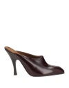 Khaite Closed-toe Mules With Spool Heel In Multi