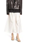 Khaite Woman Off-white Skirts In Off-white