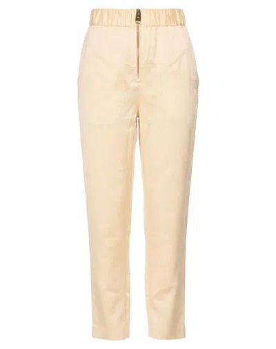 Khaite Woman Pants Beige Size 0 Viscose, Virgin Wool In Neutral