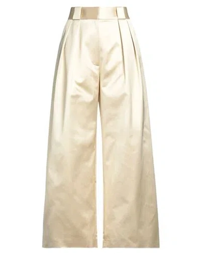 Khaite Woman Pants Beige Size 2 Cotton, Viscose