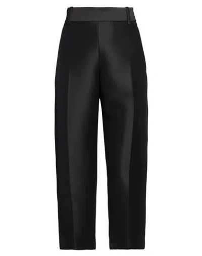 Khaite Woman Pants Black Size 2 Virgin Wool, Silk