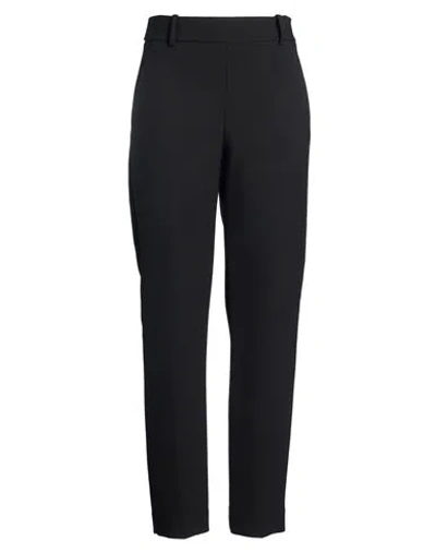 Khaite Woman Pants Black Size 4 Polyester, Virgin Wool, Elastane