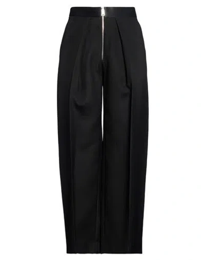 Khaite Woman Pants Black Size 4 Viscose, Polyamide, Cotton