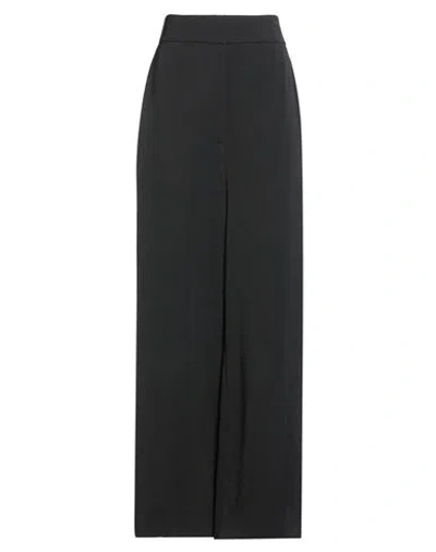Khaite Woman Pants Black Size 6 Virgin Wool, Viscose