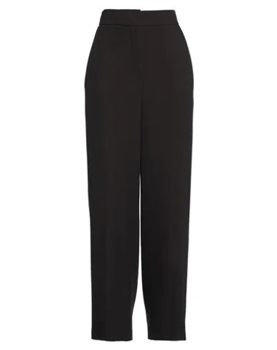 Khaite Woman Pants Black Size 4 Virgin Wool, Viscose In Black