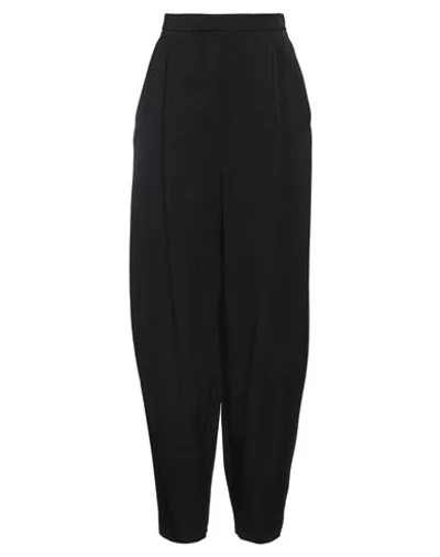 Khaite Woman Pants Black Size 6 Virgin Wool, Viscose
