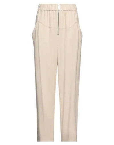 Khaite Woman Pants Cream Size 8 Virgin Wool, Viscose
