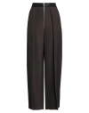 Khaite Woman Pants Dark Brown Size 6 Viscose, Polyamide, Cotton