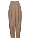 Khaite Woman Pants Khaki Size 6 Viscose, Polyamide