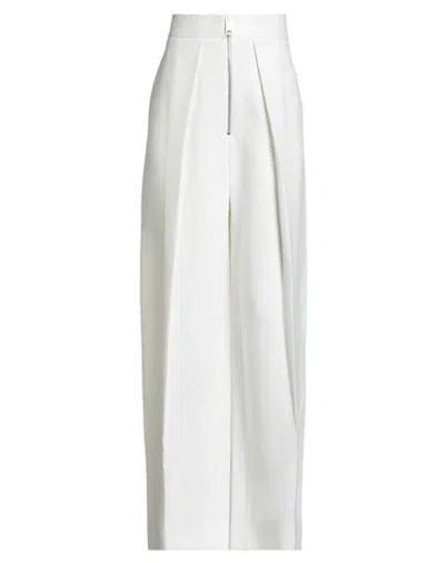 Khaite Woman Pants White Size 2 Viscose, Polyamide, Cotton