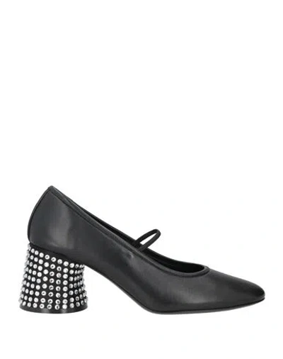 Khaite Woman Pumps Black Size 8 Soft Leather