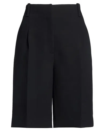 Khaite Woman Shorts & Bermuda Shorts Black Size 4 Polyester