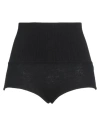 Khaite Woman Shorts & Bermuda Shorts Black Size L Cashmere, Elastane