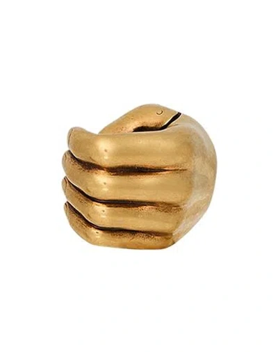 Khaite Woman Single Earring Gold Size - Metal
