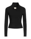 Khaite Woman Sweater Black Size M Viscose, Polyester In Black