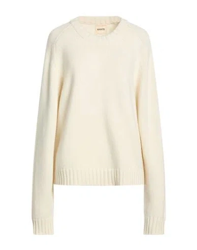 Khaite Woman Sweater Ivory Size L Cashmere In White