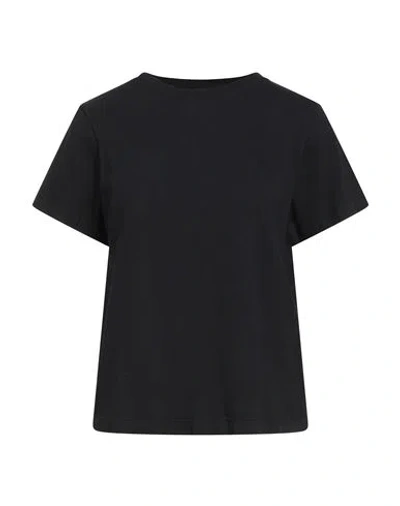 Khaite Woman T-shirt Black Size L Cotton