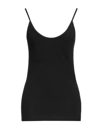 Khaite Woman Top Black Size L Viscose