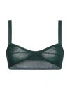 Khaite Woman Top Dark Green Size S Cashmere