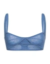Khaite Woman Top Pastel Blue Size M Cashmere