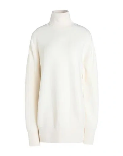 Khaite Woman Turtleneck Cream Size Xs Wool In White