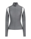 Khaite Woman Turtleneck Grey Size S Virgin Wool In Grey