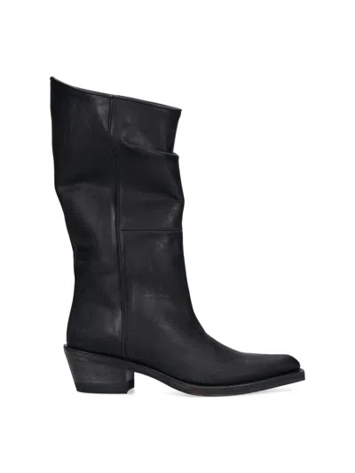 Khaite Women's 100% Leather Boots In Black