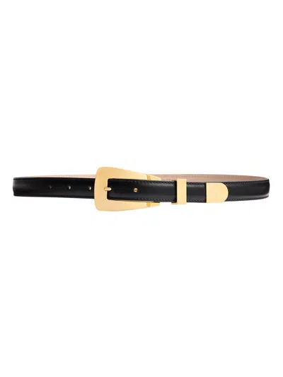 KHAITE WOMEN'S 25MM LUCCA LEATHER BELT